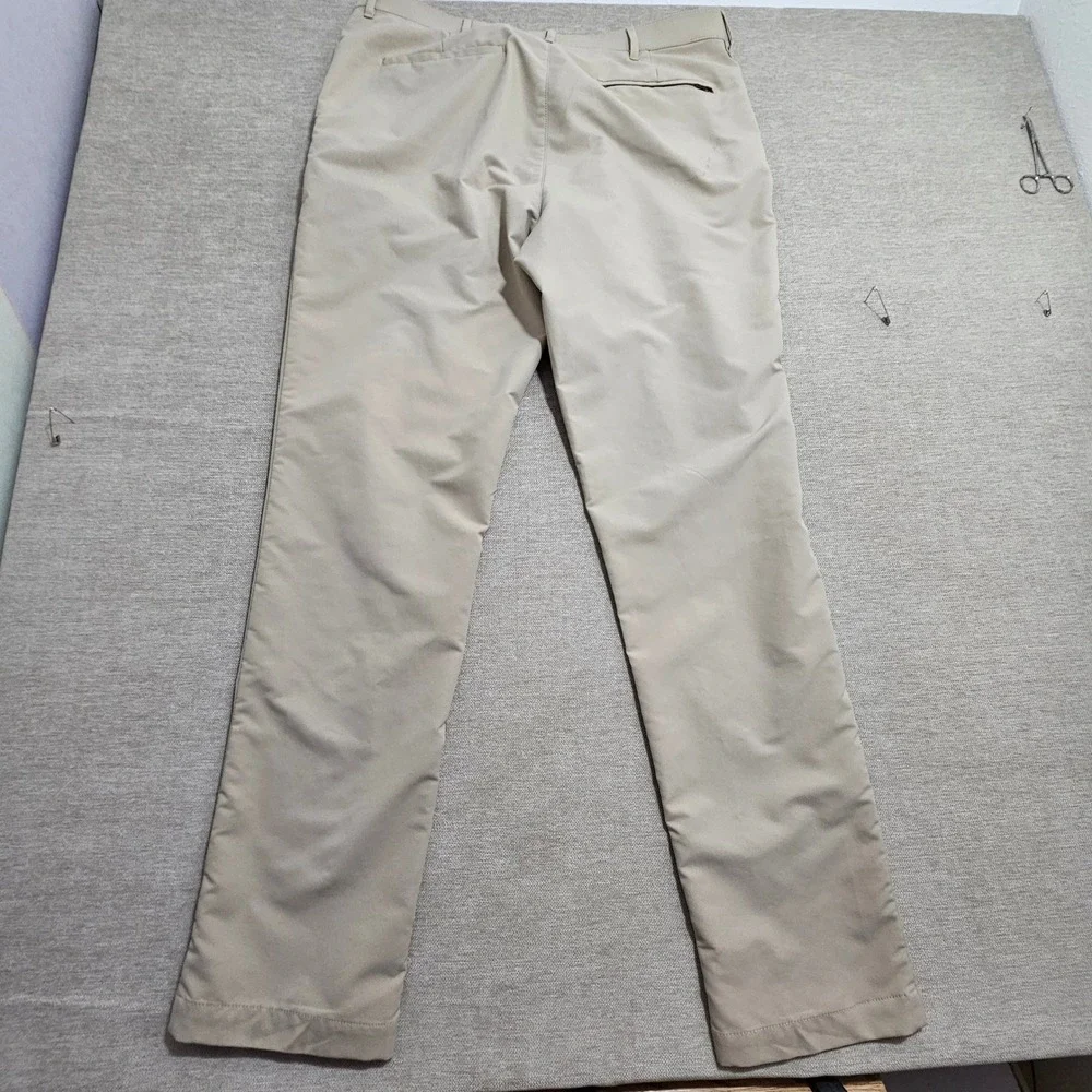 Banana Republic Pants Mens 38x34 Beige Performance Straight Leg Trousers